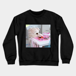 Teddy bear lunch time Crewneck Sweatshirt